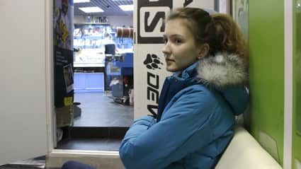 Лыжный сервис - комната ожидания Лыжный сервис - комната ожидания
